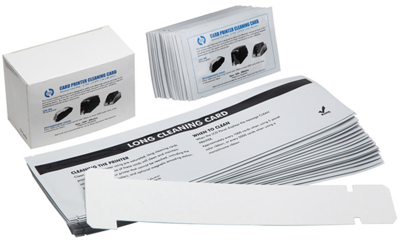 Cleanmo safe zebra printer cleaning cards supplier for Zebra P120i printer-1