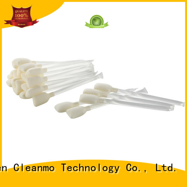 Cleanmo Non abrasive printhead cleaning swabs factory for Card Readers