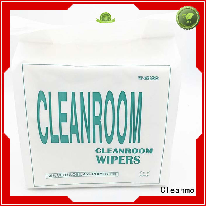Cleanmo 45% polyester non woven wipes wholesale for medical device products