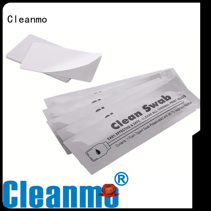 Cleanmo Hot-press compound laser printer cleaning kit wholesale for ID card printers