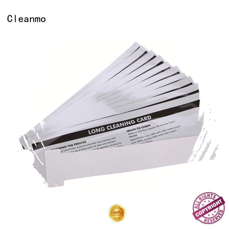 Cleanmo Electronic-grade IPA Snap Swab clean printer head wholesale for ID card printers