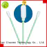 high quality micro swabs green handlesupplierfor excess materials cleaning