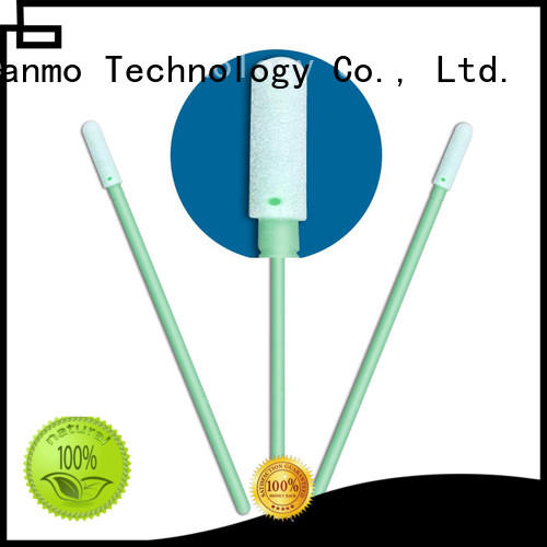 Cleanmo Polyurethane Foam ear swab wholesale for excess materials cleaning