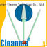 high quality sponge swabs precision tip head manufacturer for excess materials cleaning