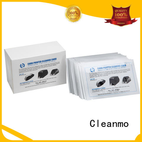 Cleanmo T shape zebra cleaners factory for ID card printers