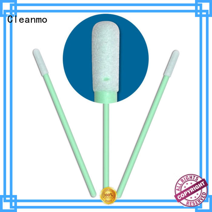 Cleanmo small ropund head gauze swabs factory price for excess materials cleaning
