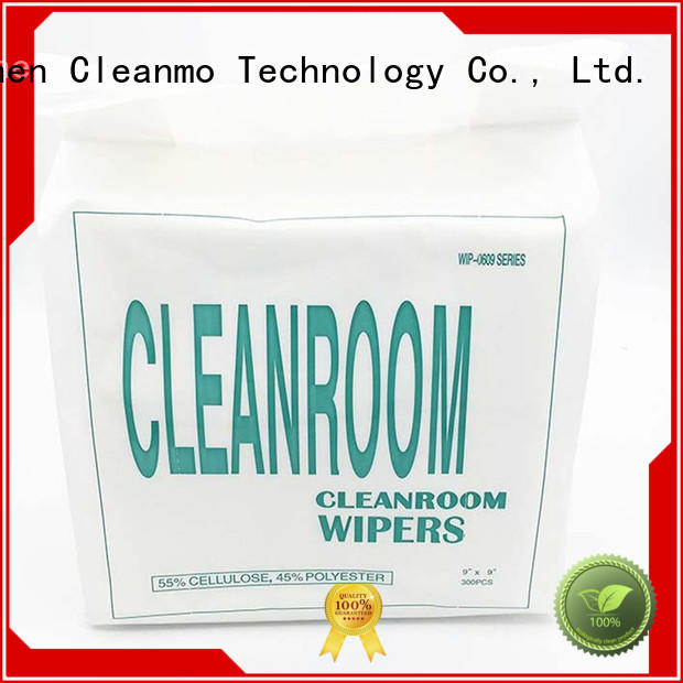 Cleanmo smooth non woven wipes factory price for equipements