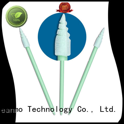 Cleanmo small ropund head colored cotton swabs supplier for Micro-mechanical cleaning
