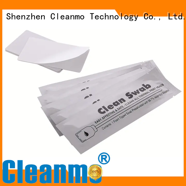 Cleanmo quick evolis cleaning kits wholesale for ID card printers