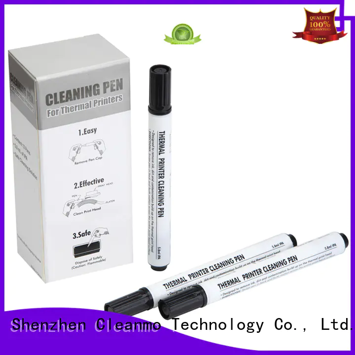 Cleanmo safe material thermal printer cleaning pen factory for the cleaning rollers