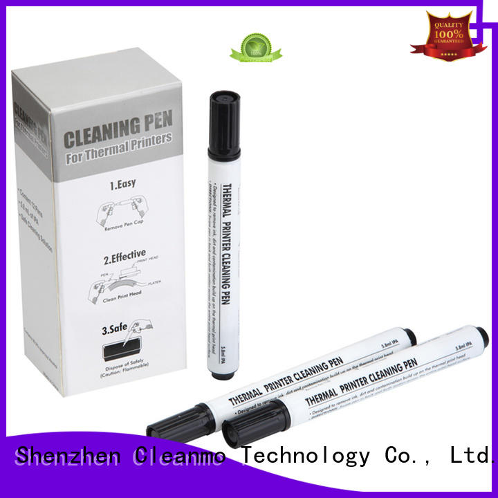 Cleanmo safe material thermal printer cleaning pen factory for the cleaning rollers