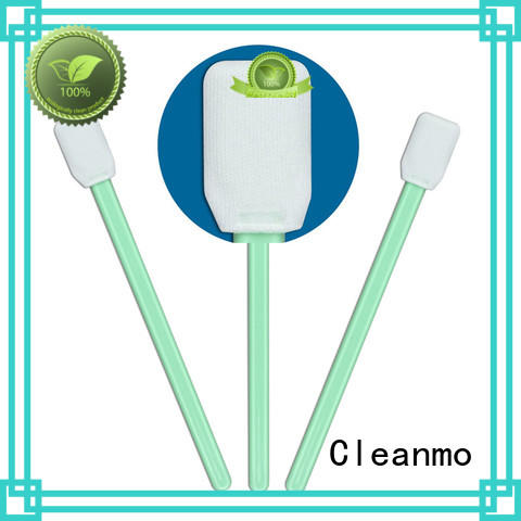 Cleanmo EDI water wash Disposable Microfiber Swabs factory price for general purpose cleaning