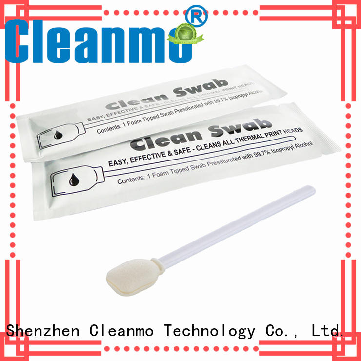 effective IPA pre-saturated cleaning swabs Sponge factory for computer keyboards
