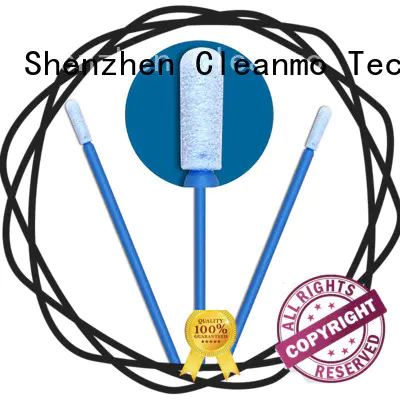 ESD-safe cleanroom swabs small ropund head supplier for general purpose cleaning
