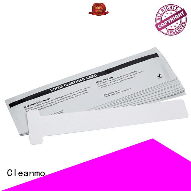 Cleanmo Aluminum foil packing zebra printer cleaning wholesale for cleaning dirt