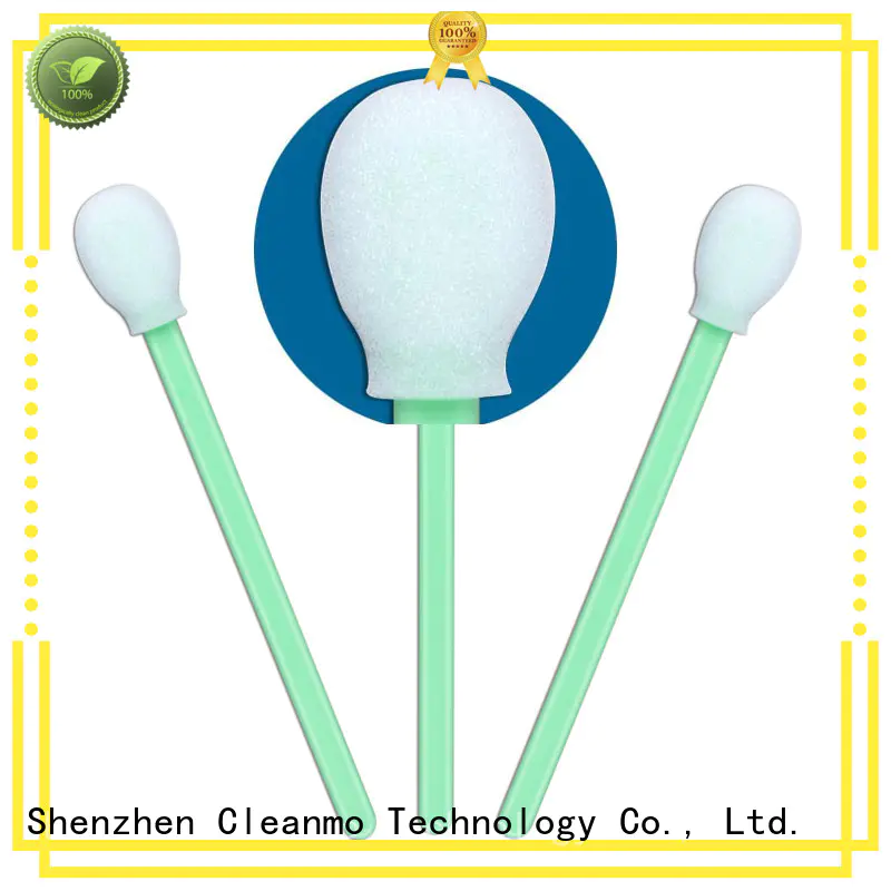 Cleanmo high quality sensor cleaning swabs supplier for excess materials cleaning