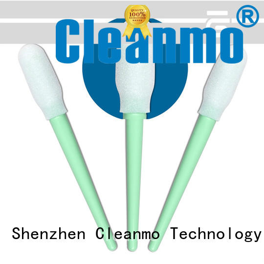 Cleanmo ESD-safe lemon glycerin swabs thermal bouded for excess materials cleaning