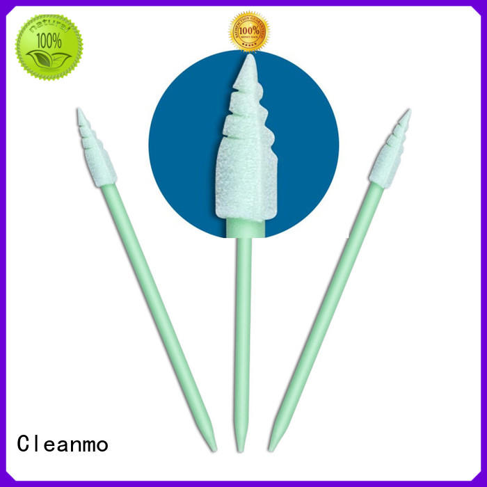 Cleanmo high quality cotton swab manufacturer for excess materials cleaning