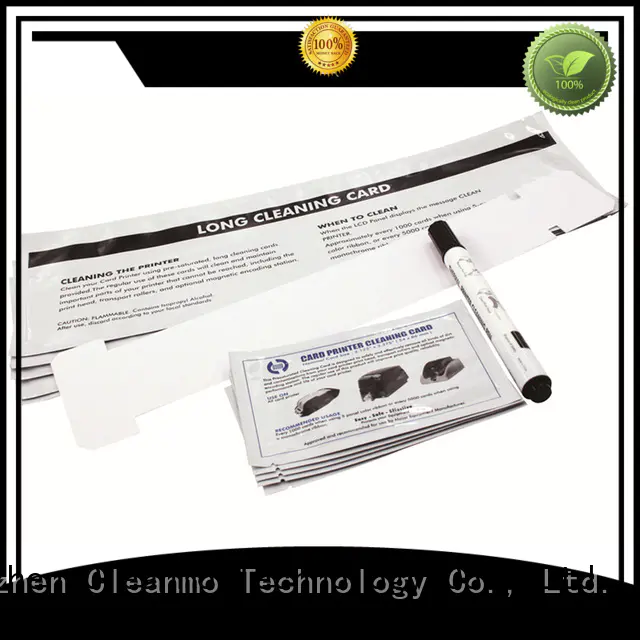 professional CR80 Cleaning Cards PVC wholesale for Javelin J330i printers