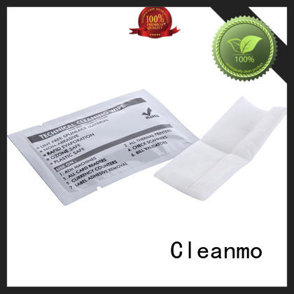 Cleanmo good quality printer wipes factory for Check Scanners