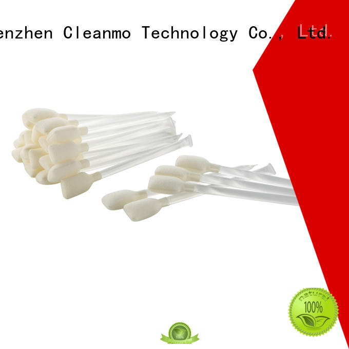 Cleanmo effective printhead cleaning swabs factory for Card Readers