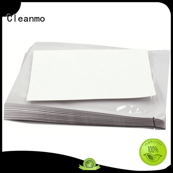Cleanmo Aluminum Foil evolis cleaning kits supplier for ID card printers