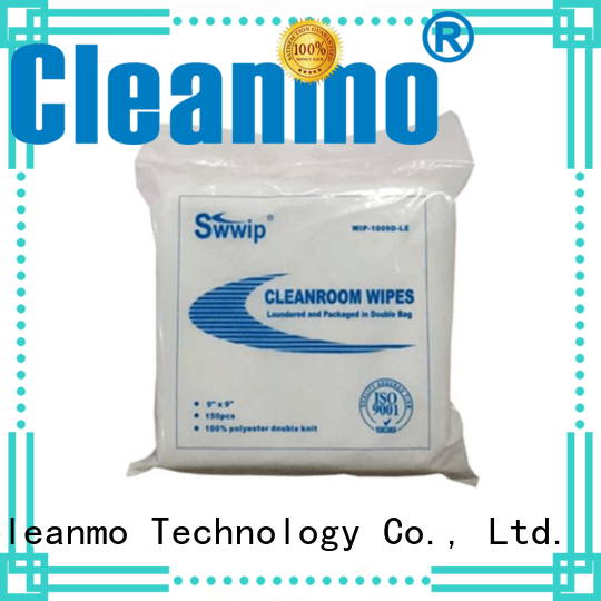 polyester polyester sealed Cleanmo Brand polyester wiper supplier