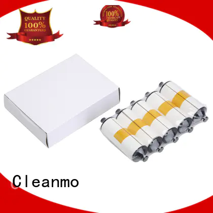 Cleanmo blending spunlace zebra printer cleaning wholesale for ID card printers