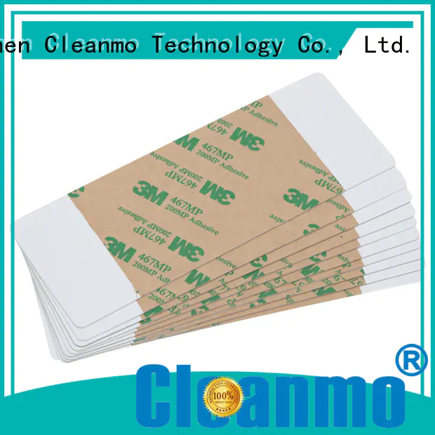 Cleanmo good quality printer cleaning solution high tack pressure sensitive adhesive for ImageCard Magna