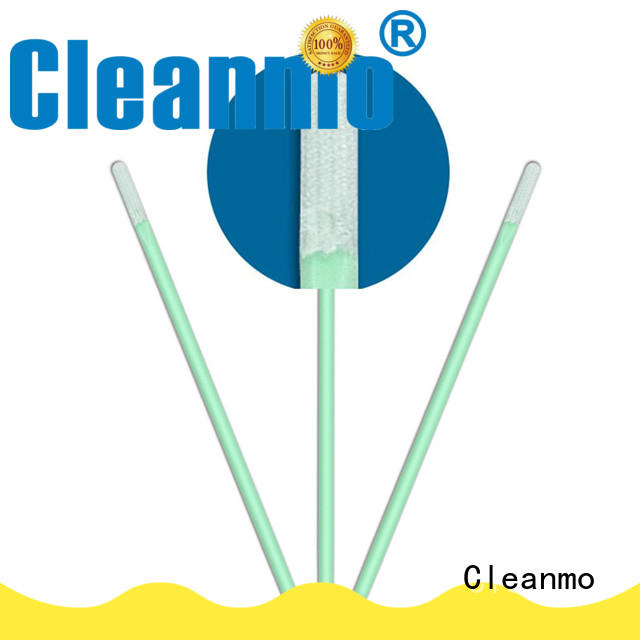 Cleanmo high quality microfiber swabs wholesale for excess materials cleaning
