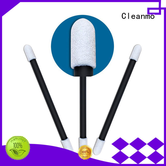 precision tip head cotton tips Polyurethane Foam for Micro-mechanical cleaning Cleanmo