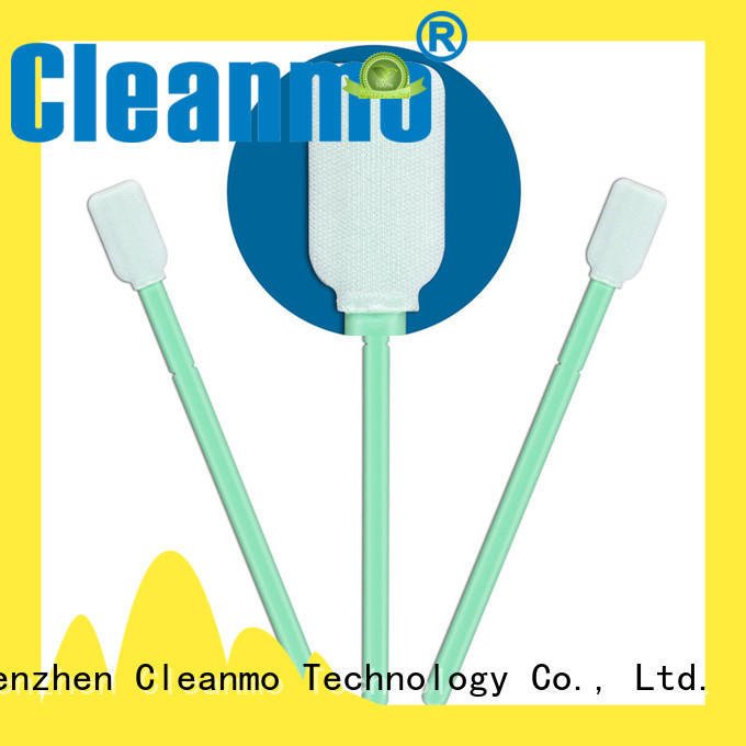 Cleanmo excellent chemical resistance swab applicator manufacturer for Micro-mechanical cleaning