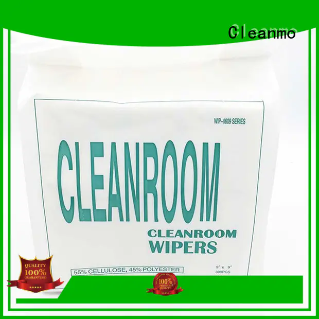 and strong polyester Cleanmo Brand clean room wipes manufacturers manufacture
