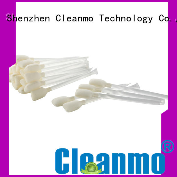 Cleanmo Non abrasive print head cleaning swabs wholesale for ATM/POS Terminals