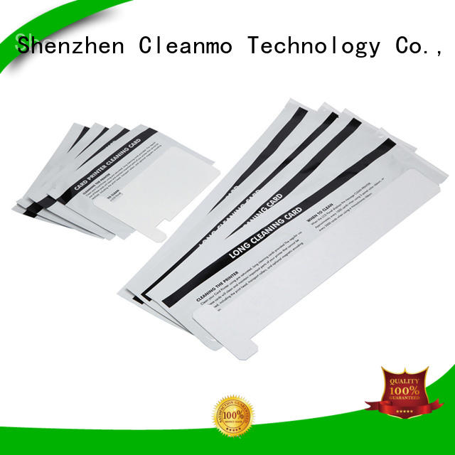 disposable zebra printer cleaning cards Aluminum foil packing supplier for ID card printers