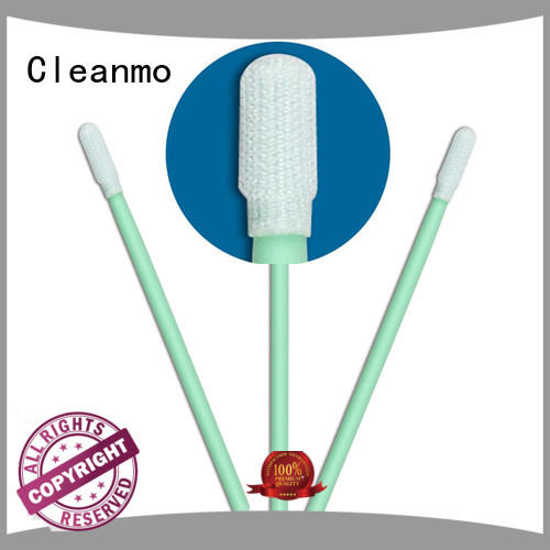 cmps761polyester swab polyester tx758l Cleanmo Brand long swabs supplier