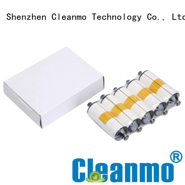 Cleanmo cost effective zebra cleaners manufacturer for Zebra P120i printer