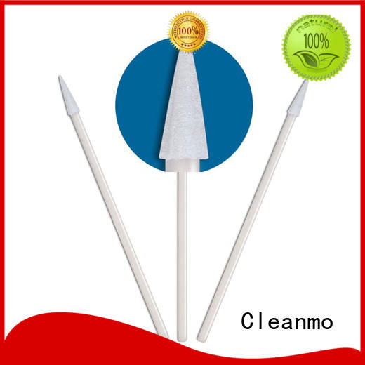 Cleanmo ESD-safe transport swab manufacturer for excess materials cleaning