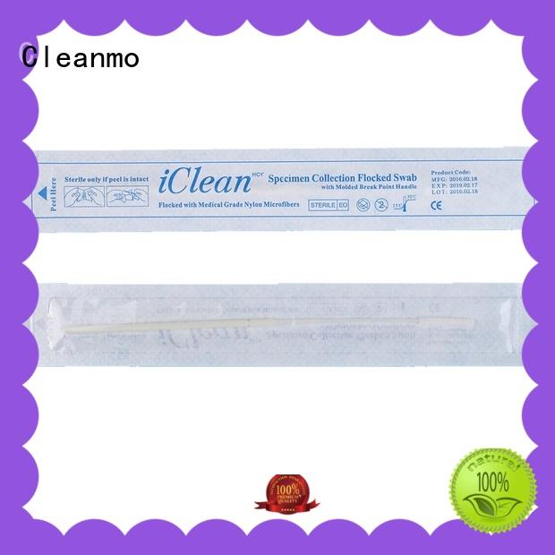 Cleanmo ABS handle sampling swabs supplier for hospital