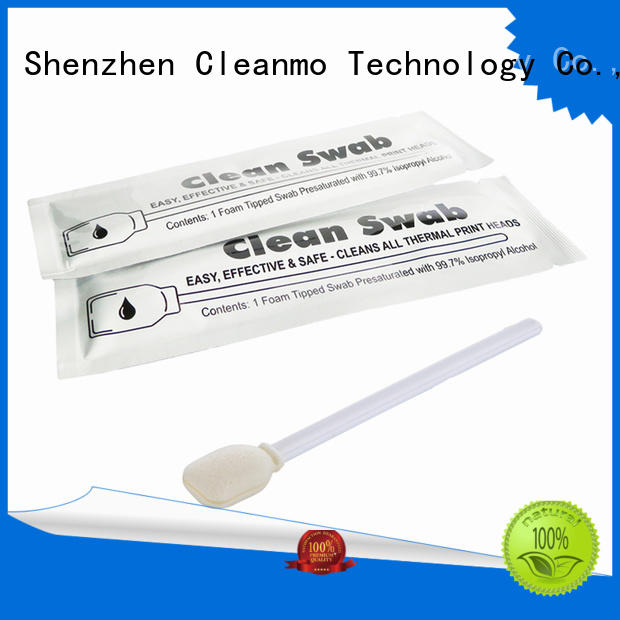 PP IPA pre-saturated cleaning swabs manufacturer for Card Readers Cleanmo