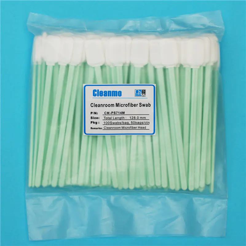 Cleanmo double layers of microfiber fabric camera sensor cleaning swabs wholesale for excess materials cleaning