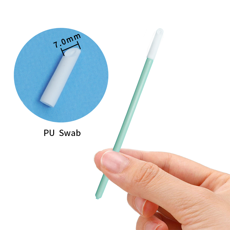 Cleanmo small ropund head cleanroom swabs factory price for excess materials cleaning-1