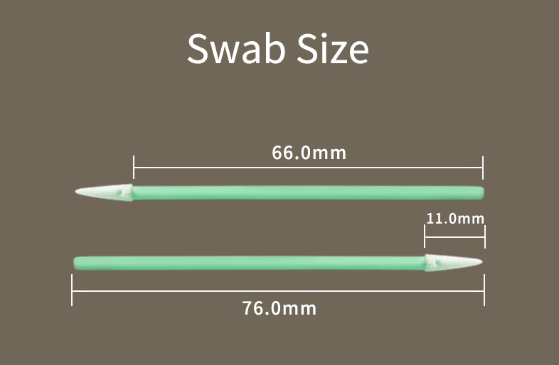 safe material texwipe polyester swabs double-layer knitted polyester supplier for general purpose cleaning