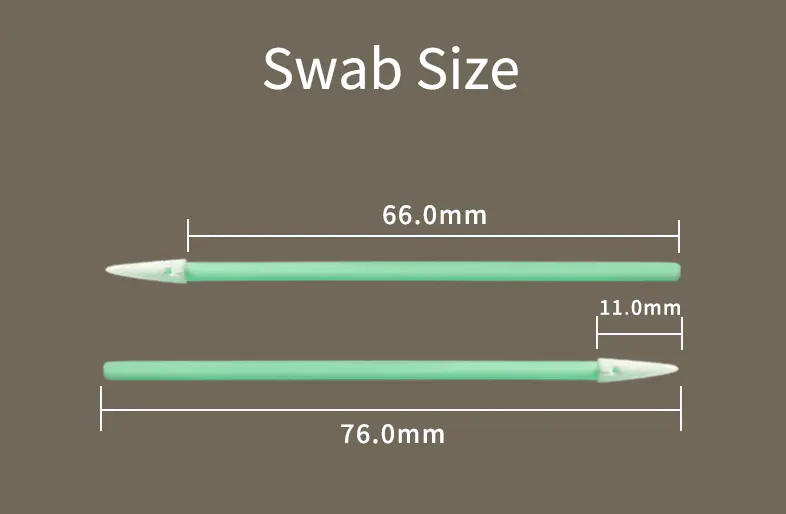 safe material esd swabs excellent chemical resistance factory for printers