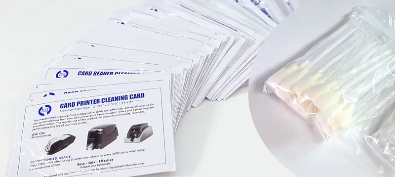 61100914 Javelin Printer Cleaning Cards Kit