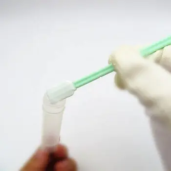 How does TOC cleaning verification swabs sampling?