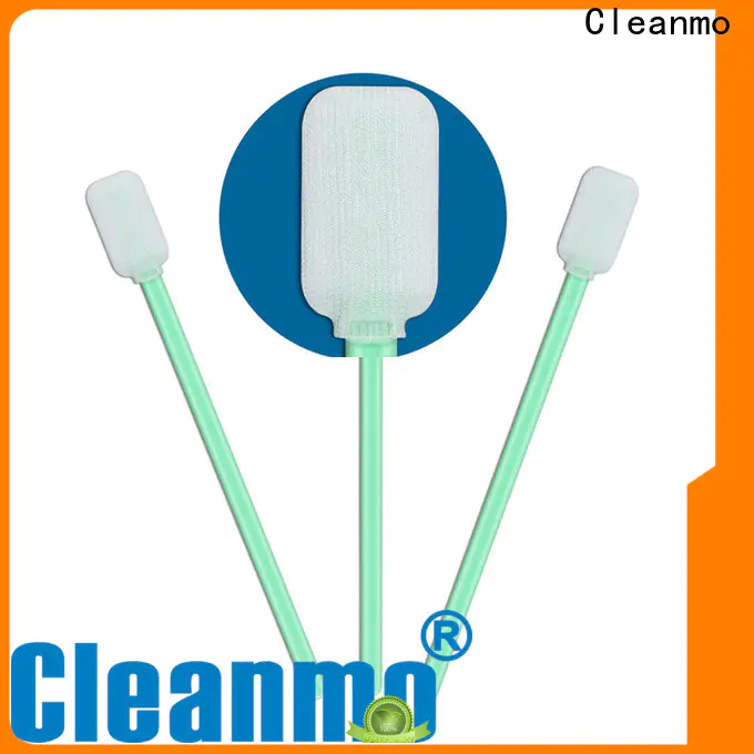 Cleanmo safe material polyester tube swabs wholesale for printers