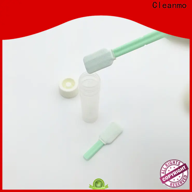 fast sampling collection swabs 100% polyester factory price for the analysis of rinse water samples