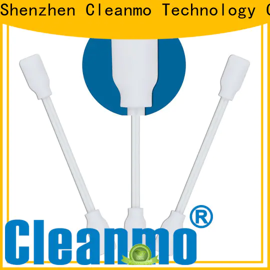 Cleanmo thermal bouded nose swab manufacturer for Micro-mechanical cleaning