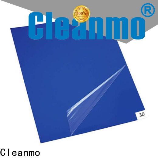 Cleanmo safe material cleanroom tacky mat wholesale for cleanroom entrances